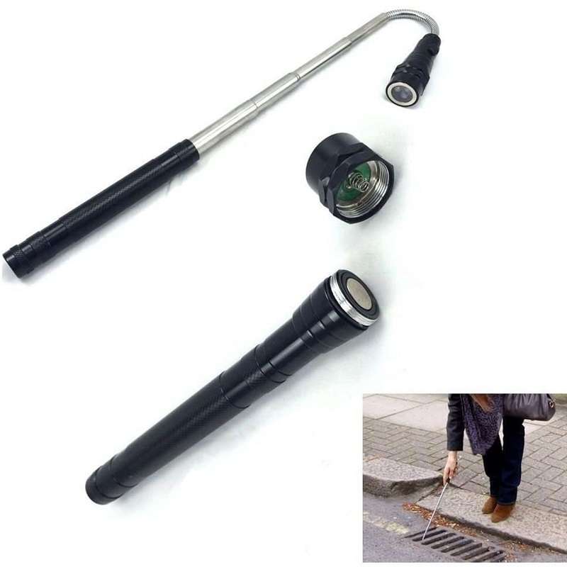 Multifunctional Telescopic Magnetic Pickup Tool Flashlight