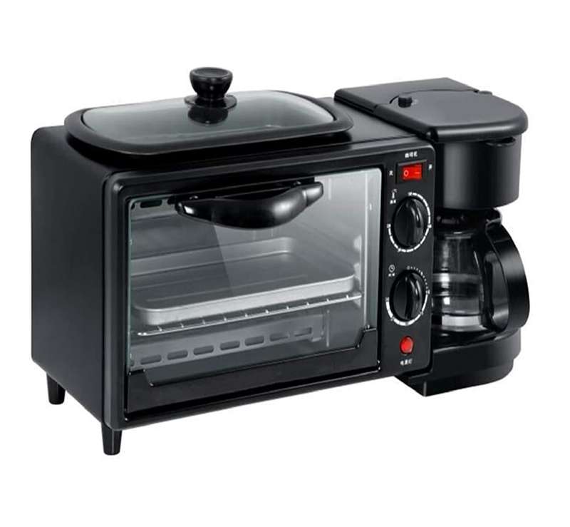 RAF R.5308B Breakfast Maker 9L With Oven Coffee Maker And Frying Pan 3 In 1
