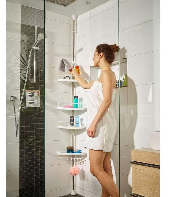 XF0867 TW-302  Multi Corner Bathroom Shelf