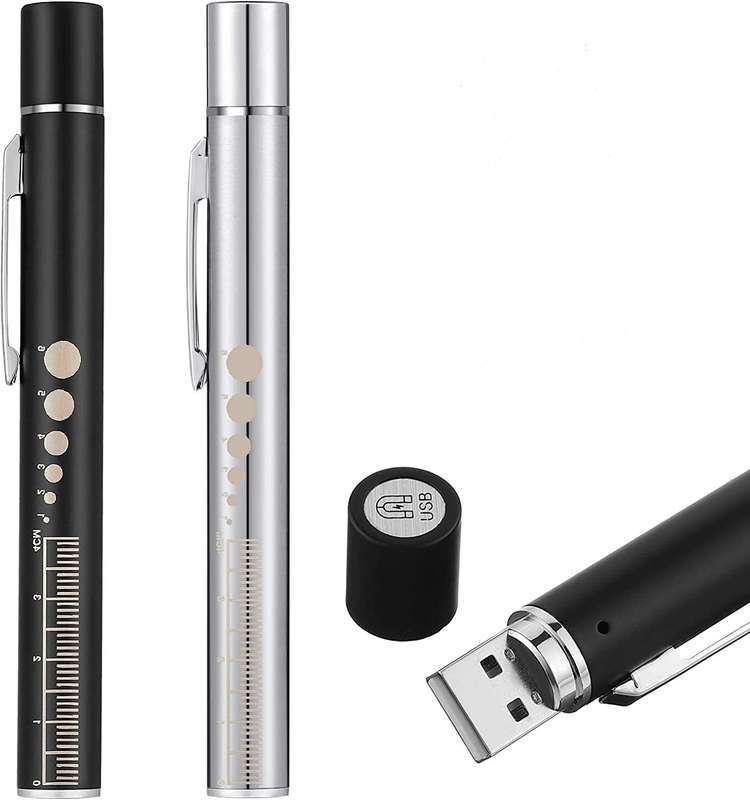 FA-902 Mini USB Rechargeable Flashlight 24PCS