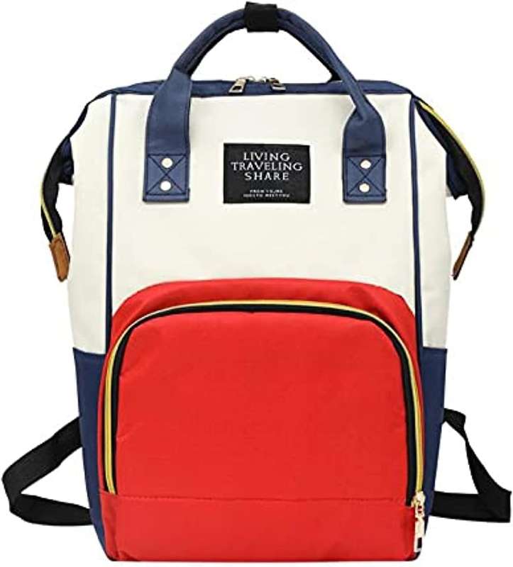 XF0758 15Mummy Diaper Bag Pack Large Capacity Waterproof With  Hiden Pockets