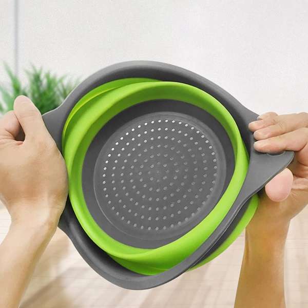 J08 Collapsible Strainer Baskets 2pcs