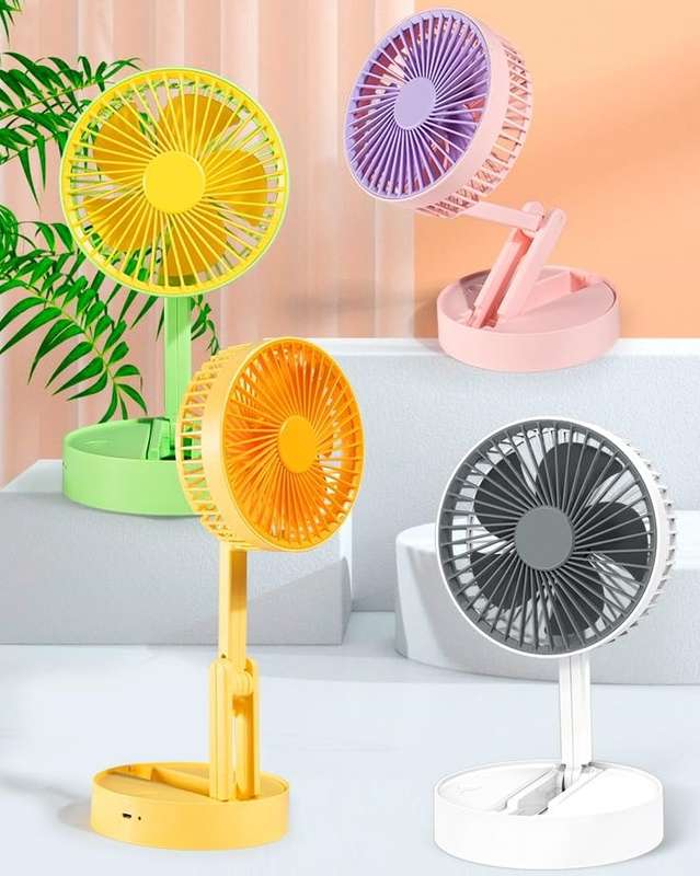 XM66-38 Adjustable Portable Rechargeable Mini fan with 3 Wind Speed