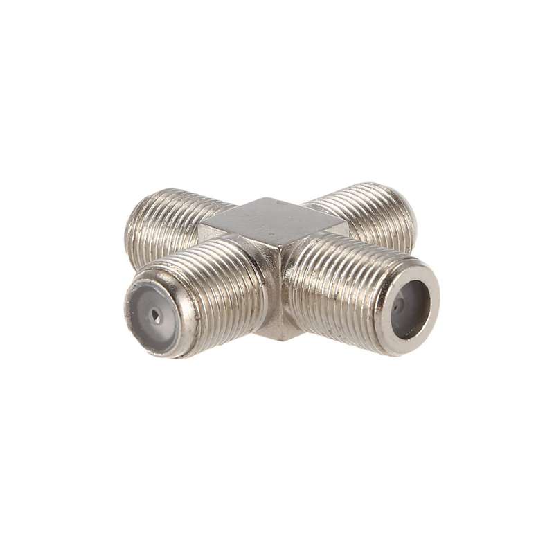 Female to 3 Female Splitter, Coax Coaxial Cable Splitter