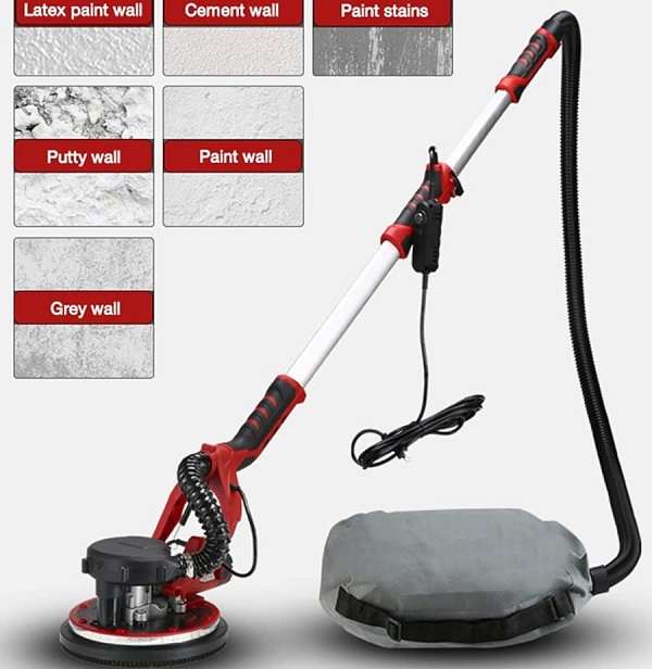 JG20375074 Electric Drywall Sander 225MM Wall Grinding Machine 1390W