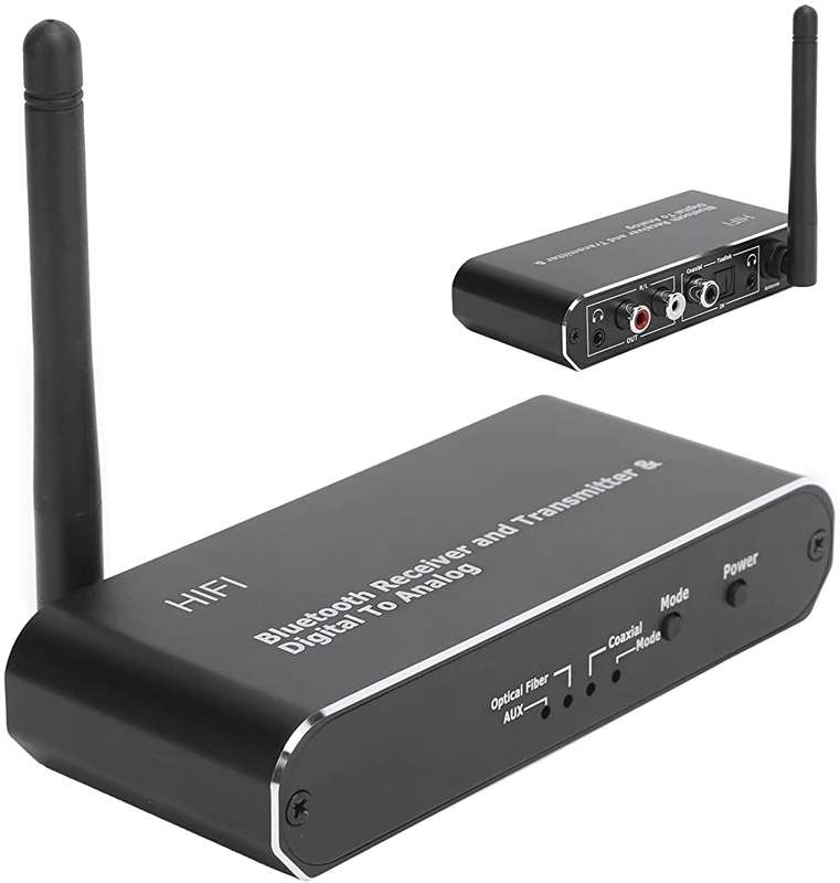 D09 Wireless DAC Audio Digital To Analog Audio Converter With Bluetooth 5.0 Receiver Transmitter