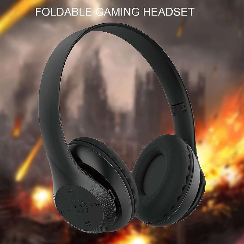 Wolulu AS-51254  Bluetooth Headphone With Micro SD Card Slot
