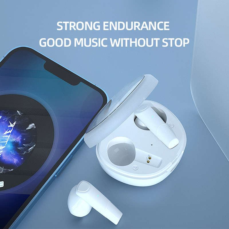 Treqa BT-33 Bluetooth 5.2 Headset with Transparent Cover Available In Black &, White