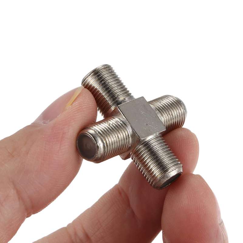 Female to 3 Female Splitter, Coax Coaxial Cable Splitter