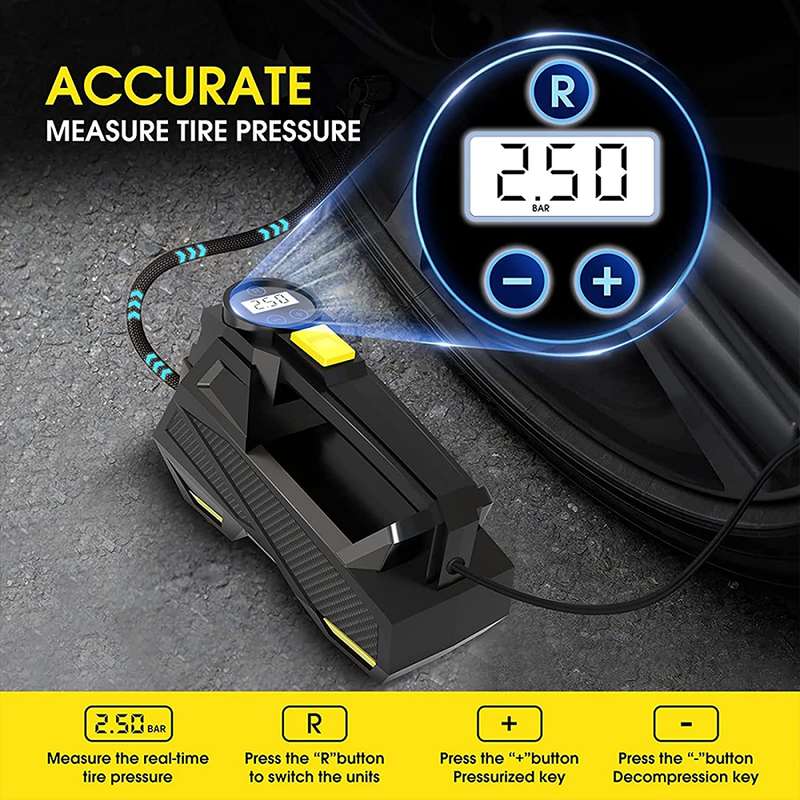 JG20375099 Digital Display Inflatable Air Pump