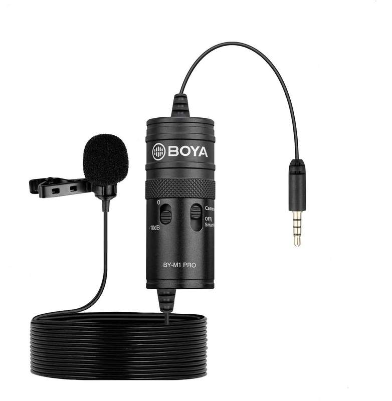 BY-M1 Pro Lavalier Condenser Microphone
