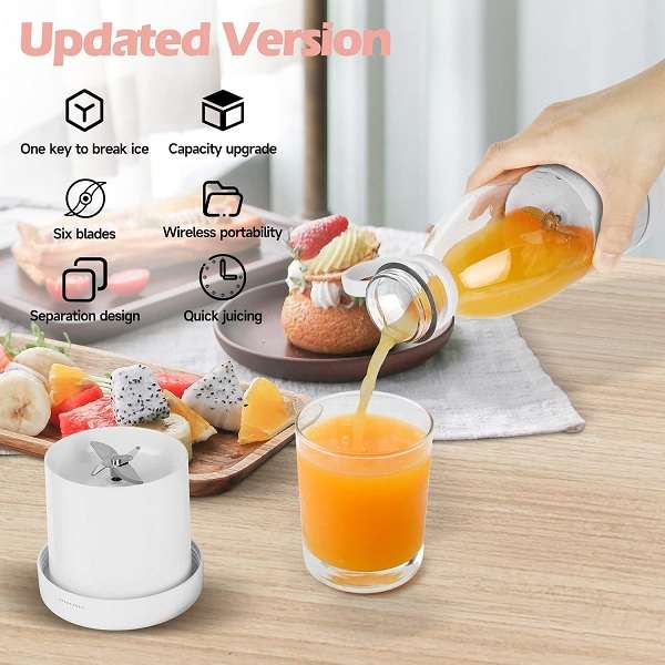 Aorlis AO-78226 Mini Smoothie Blender 380ml
