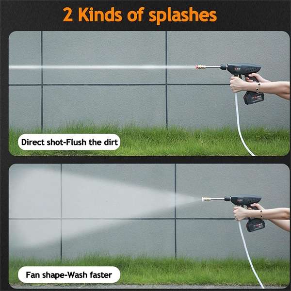 Jiageng JG-058B Rechargeable High-Pressure 24V Car Washing Machine Gun Set