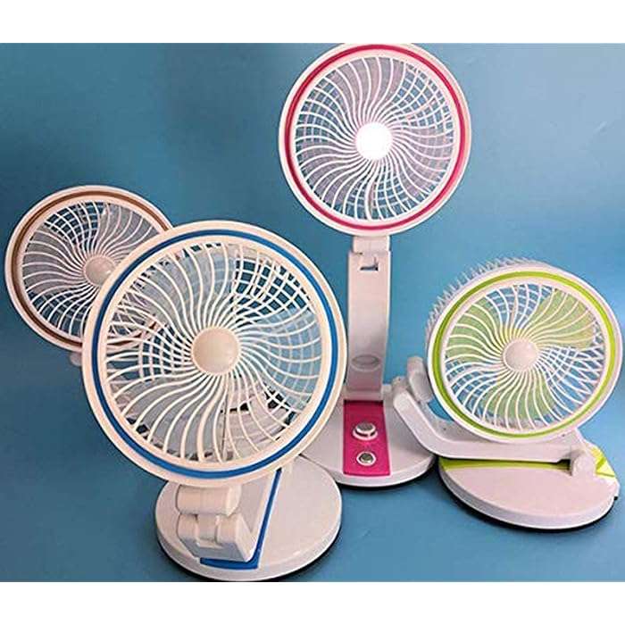FA-2019 Rechargeable Adjustable Angle Flexible Fan