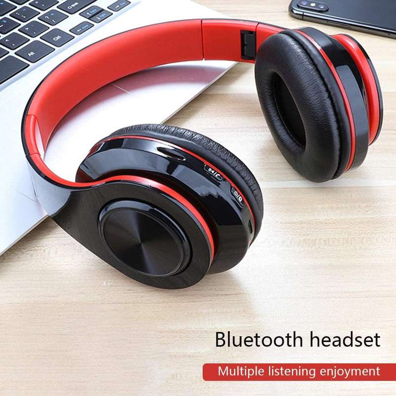 B39 Wireless Bluetooth Headset with Micro SD Card Slot, FM Radio