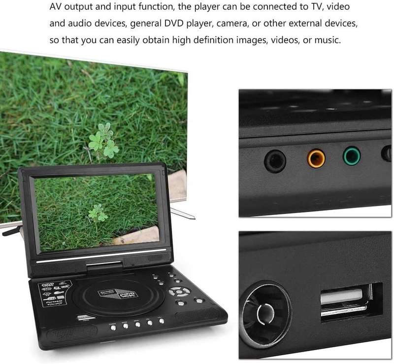 LMD-998 Portable HD DVD Player With LCD Screen With TV Tuner/Card Reader/USB/Game 9.8