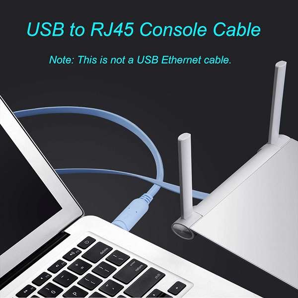 SE-L120 USB  RJ45 Console Cable 1.8M