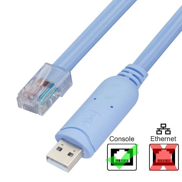 SE-L120 USB  RJ45 Console Cable 1.8M