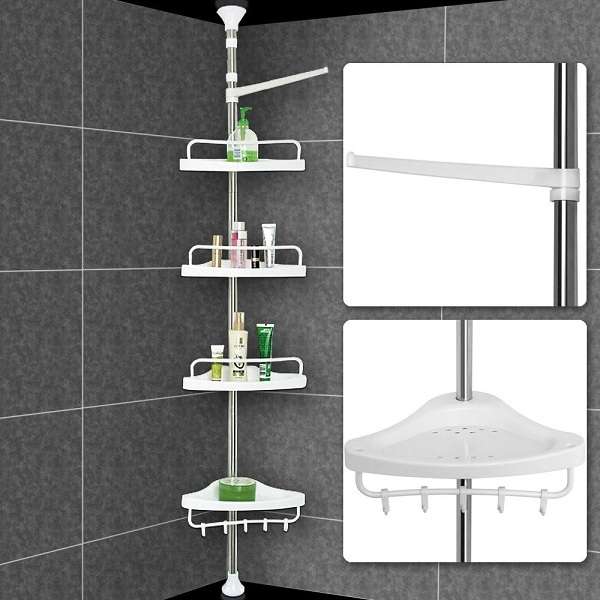 XF0867 TW-302  Multi Corner Bathroom Shelf