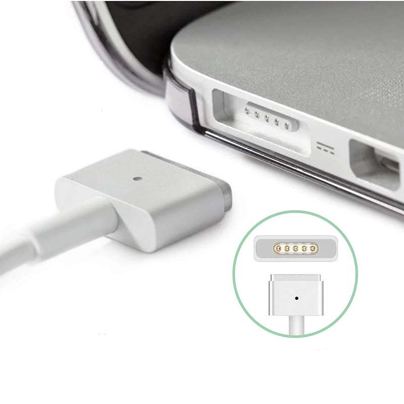 SE-T60W T Type Laptop Magnetic Connector Power Adapter Charger for MacBook 16.5V 3.65A
