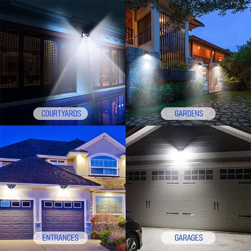 FA-114COB Solar Powered Interaction COB Wall Light