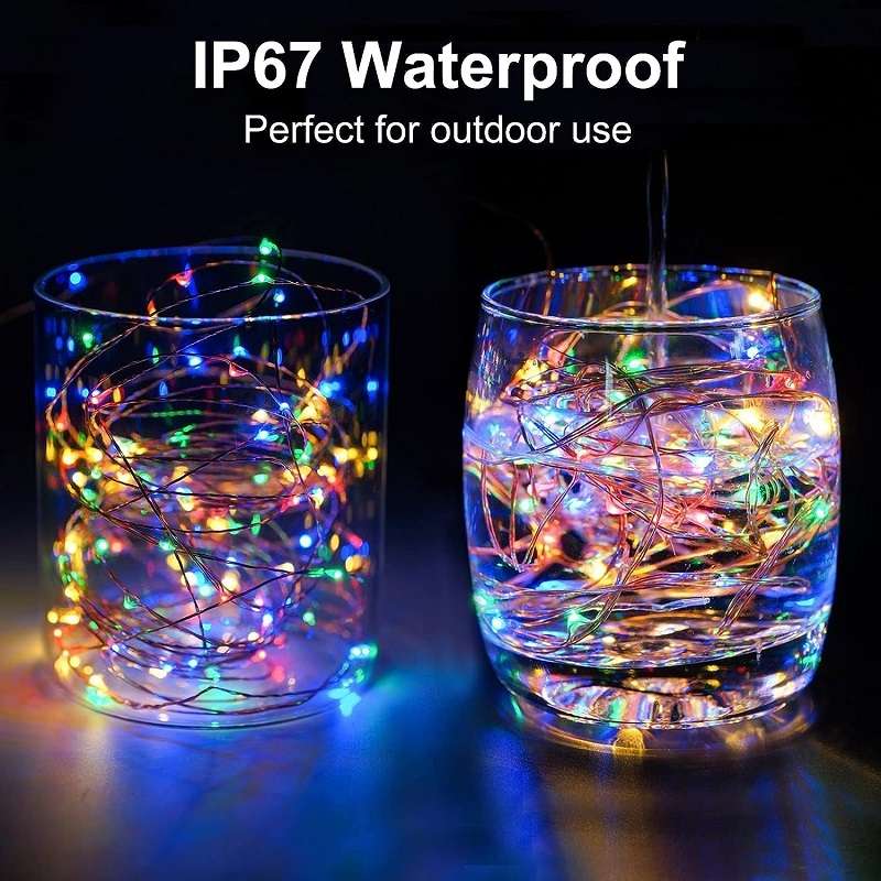 ZYF-89 Copper Wire  Battery Operated Fairy Light RGB 5M