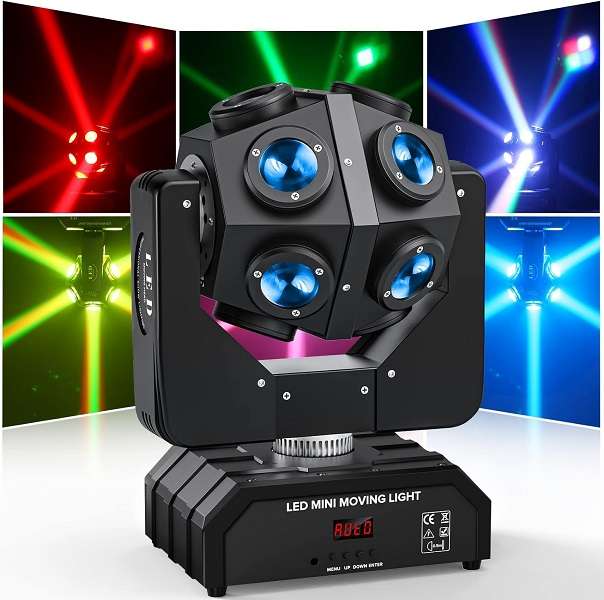 Pemin Plus PM-010 Moving 12 LED Heads Laser Stage Light