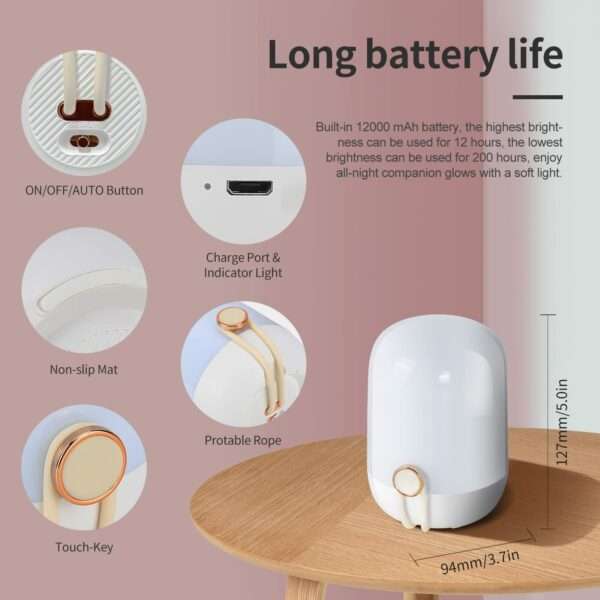 TW-L03  LED Portable Colour Changing Night Light