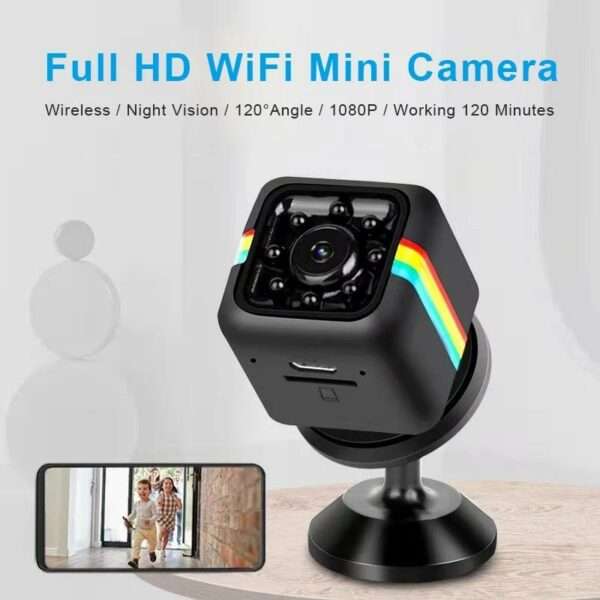 SQ11 Wireless Wifi IP Mini Camera HD 1080P with Micro SD Card Slot