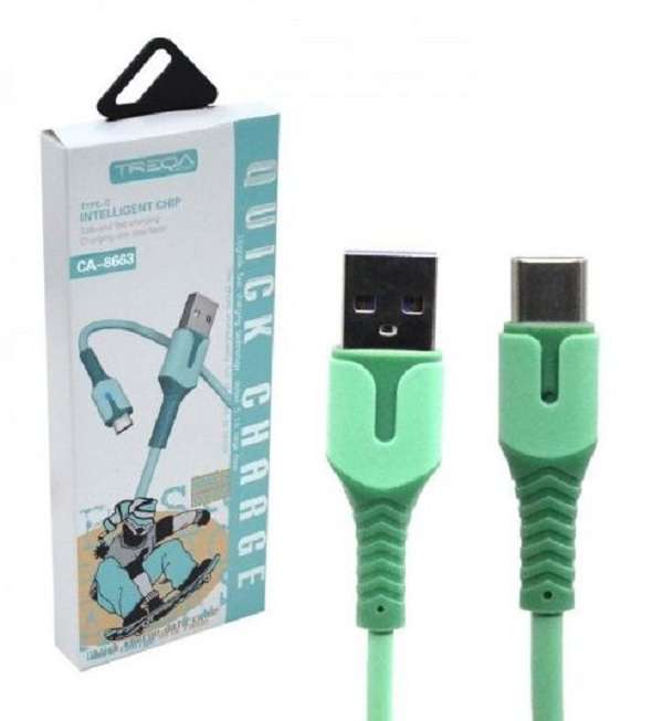 Treqa CA-8663 Type C USB Jelly Cable 5.1A