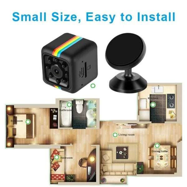 SQ11 Wireless Wifi IP Mini Camera HD 1080P with Micro SD Card Slot