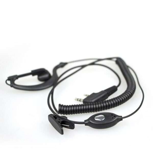 Two Way Radio Earphone Walkie Talkie Headset 2 Pin Earpiece