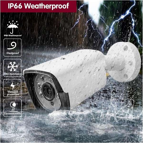 Aerbes AB-JK05 Wifi Camera Surveillance Kit 4 Channel