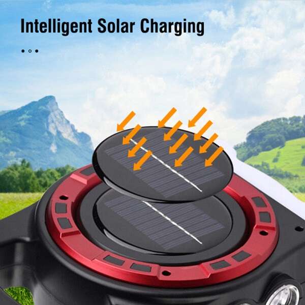 Aerbes AB-TY33 Rechargeable Solar Powered COB Work Light 20W