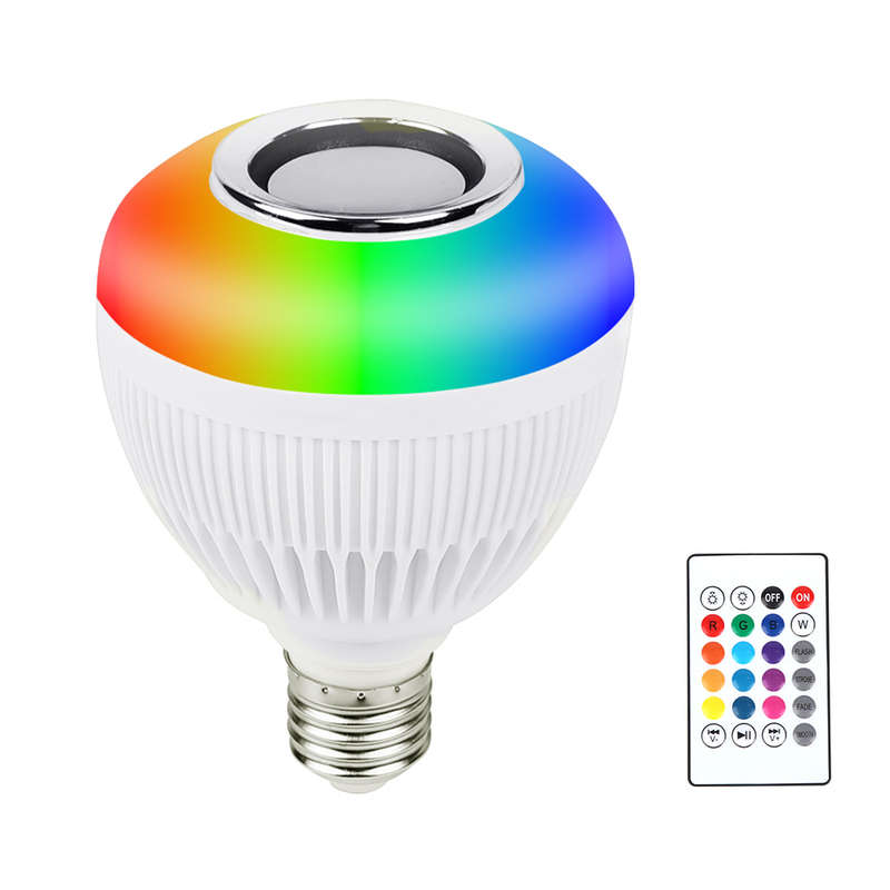 LED RGB Bluetooth Music Bulb With Remote Control