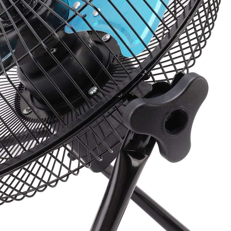 Jiageng JG20375108 Rechargeable Solar Fan 12Inch 10W With 3 Speed Oscillating
