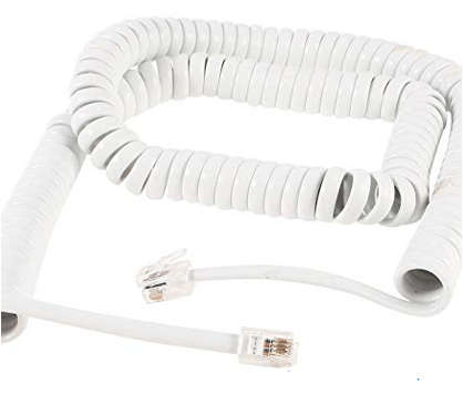 5M Black or White Telephone Replacement Wire