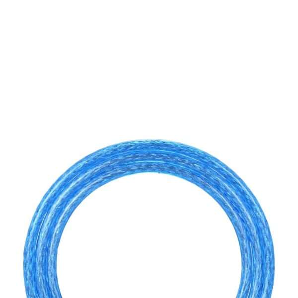 SE-L206 USB2.0 Transparent Blue Male To Female Extension Cable 10M