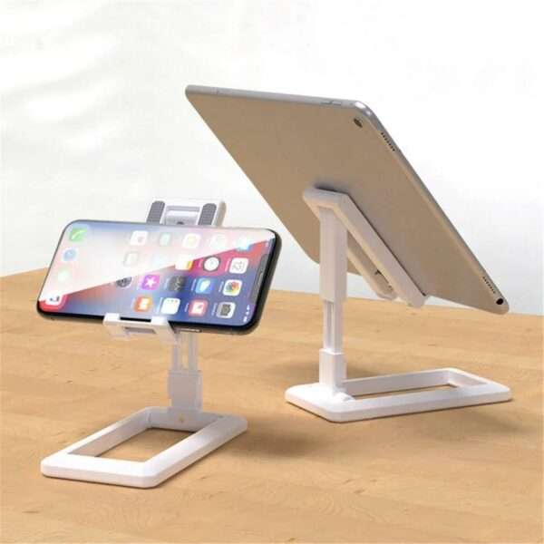 Universal Desktop Mobile Phone and Tablet Holder Stand Adjustable Foldable Desk Stand