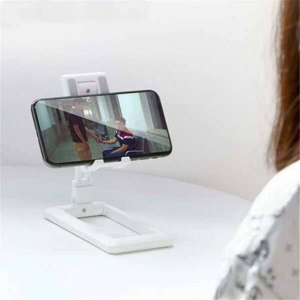 Universal Desktop Mobile Phone and Tablet Holder Stand Adjustable Foldable Desk Stand