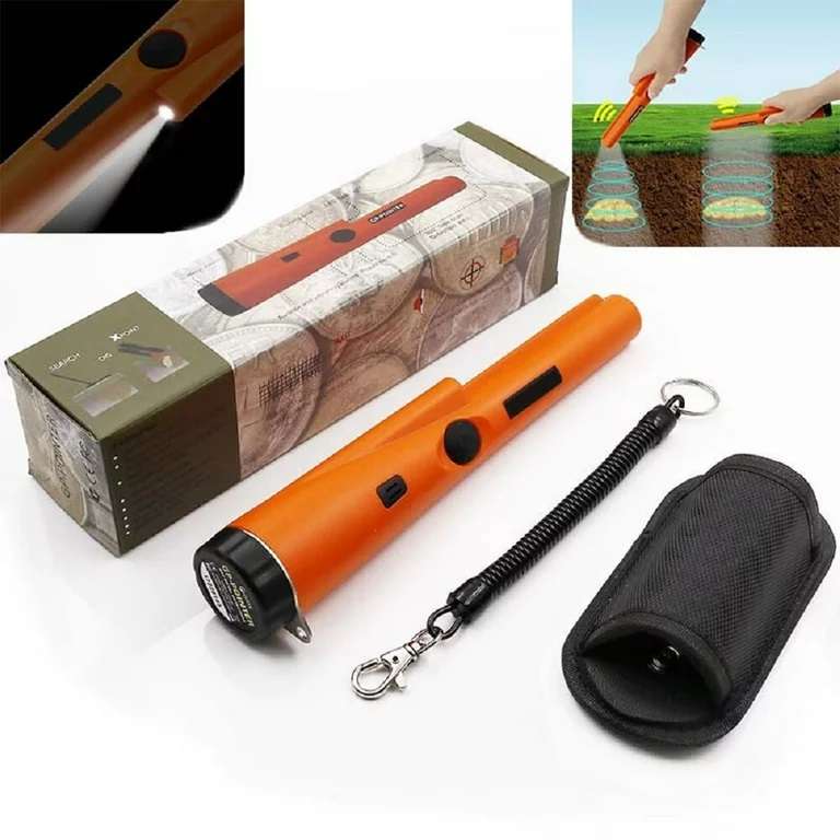 JG20375034 Metal Detector 360 Detection With Pin Pointing Tip