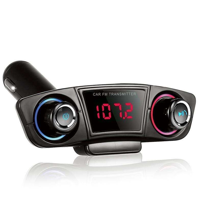Aerbes AB-Q513 Car Bluetooth FM Modulator 3.1A Dual USB Port