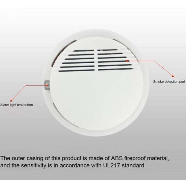 XF0860 Battery Operated Smoke Detector Alarm