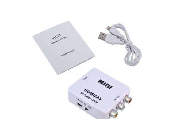 Tangka TK-H124 HDMI to RCA/AV Converter Full HD 1080p