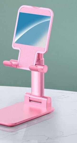 075 Foldable Adjustable Alloy Plate Tablet Phone Stand