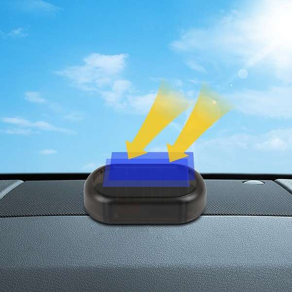 Rechargeable Solar Powered Warning Light Red Burglar Alarm