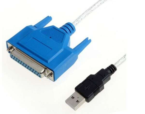 SE-L73 USB2.0 To DB25 Female Parallel Printer LPT Cable