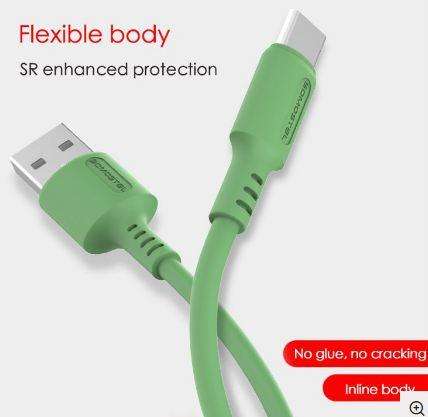 Type-C Colourful Maracon Fast Charging Cable