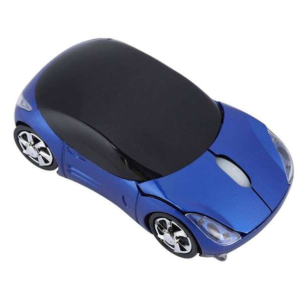 SE-M10 USB 2.4Ghz Wireless Optical Car Shaped Mouse