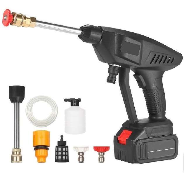 Jiageng JG-058B Rechargeable High-Pressure 24V Car Washing Machine Gun Set